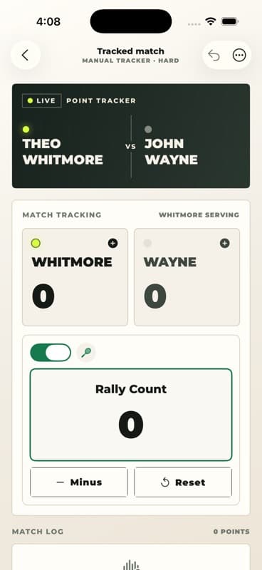 Keep score without the fuss screenshot